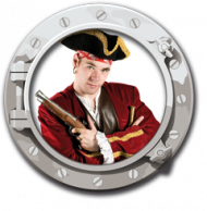 Piratenshow Sjaak de Piraat